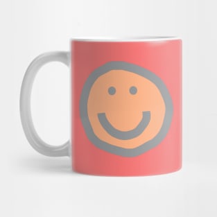 Smiley Face Peach Fuzz Pantone Color of the Year 2024 Mug